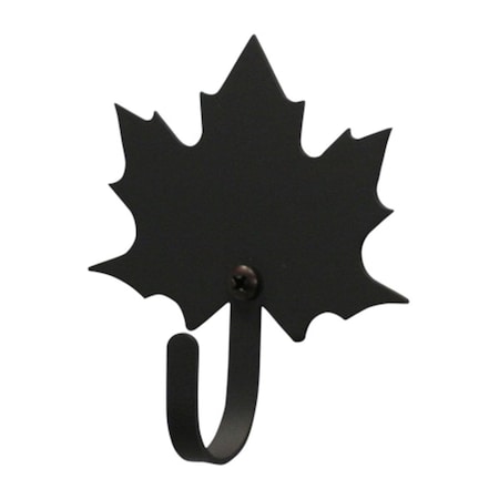 Jensendistributionservices Maple Leaf Wall Hook Extra Small - Black MI2681227